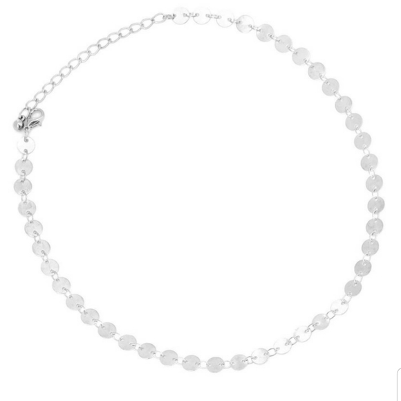 ^Nylah^ Silver Layered Necklace - Picture 4 of 5